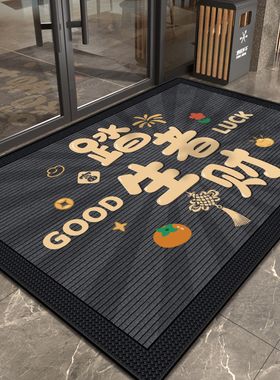 踏者生财门口地垫商用店铺进门脚垫迎宾地毯入户欢迎光临门垫定制