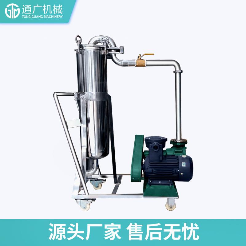 厂家直供DL袋式过滤机固液分离过滤机化工涂料不锈钢过滤包装设备