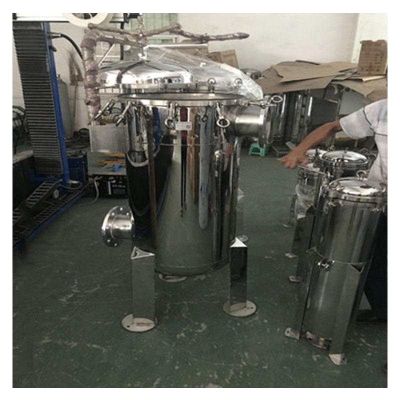 厂家直销不锈钢过滤器单袋多袋布袋过滤器304卫生级袋式过滤机