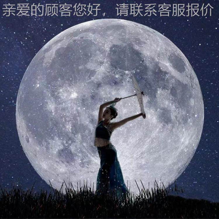 景观灯区玻璃钢户外月球灯1.灯8米内带LED景专用户外景灯观展示