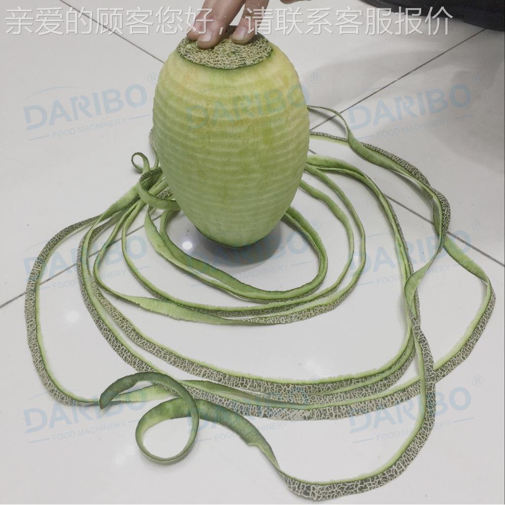 A贝贝南瓜栗皮南瓜自动去机削皮机 效果速度快厚薄板可DRB-XP5好