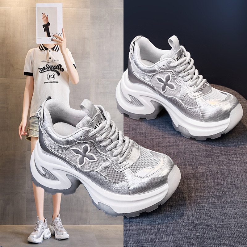 老爹鞋女春夏透气网面凉鞋吸膜大底女鞋百搭休闲运动鞋爆