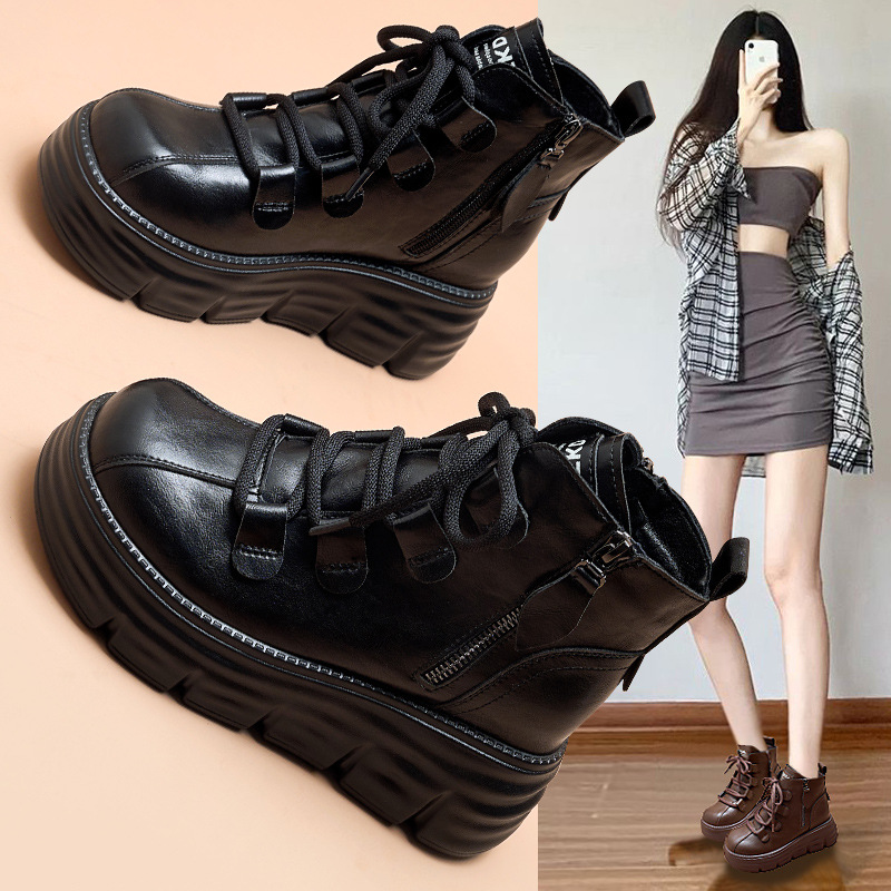 雪地靴女秋冬季加厚百搭短靴