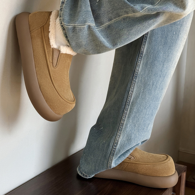 秋冬时尚一脚蹬乐福鞋