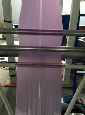 供应HDPE垃圾袋SJ-50吹膜机紫色宾馆垃圾袋吹膜机免费安装调试