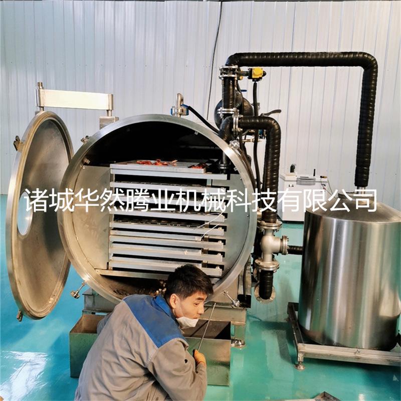 松茸真空冷冻干燥设备 燕窝低温真空脱水机器 冬虫夏草药材冻干机