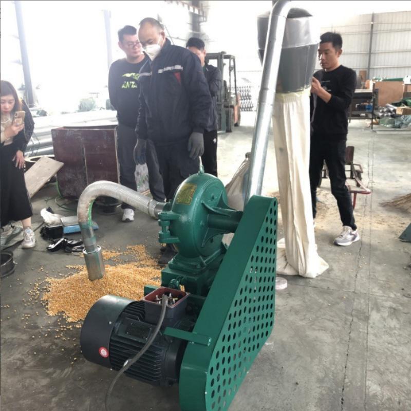 元宵汤圆糯米粉磨粉机 玉米大豆豆粕麸皮粉碎机 虾壳贝壳粉碎机