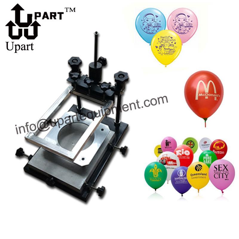丝印机小型气球手动圆面精密单色丝印机