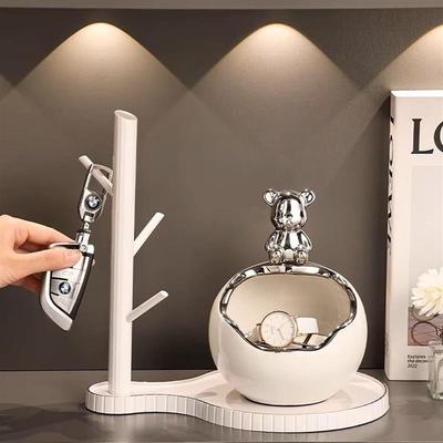 暴力入户玄关摆件钥匙收纳进门门