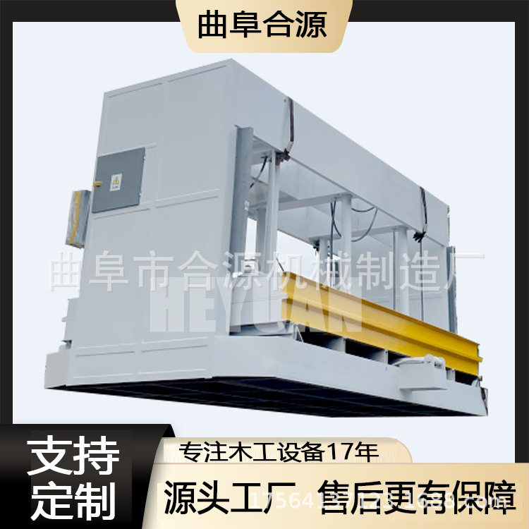 50T木板门板铝合金压板机 全封闭套装门液压式冷压机 补压计时