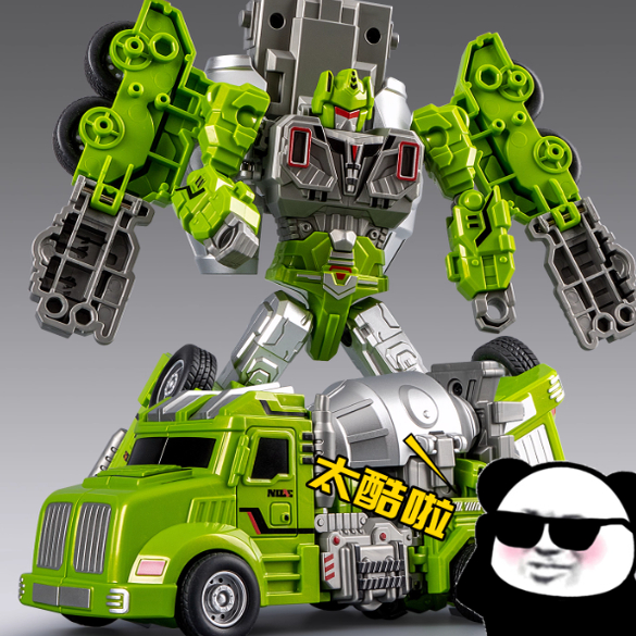 变形汽车机器人男孩机甲多关节可动卡车模型儿童玩具生日礼物新款