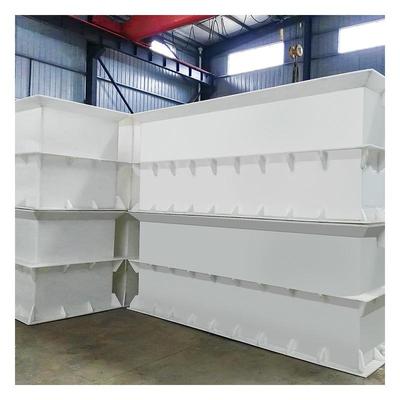 定制PP酸洗槽塑料PVC板电解氧化电镀槽玻璃钢水槽治理厂家