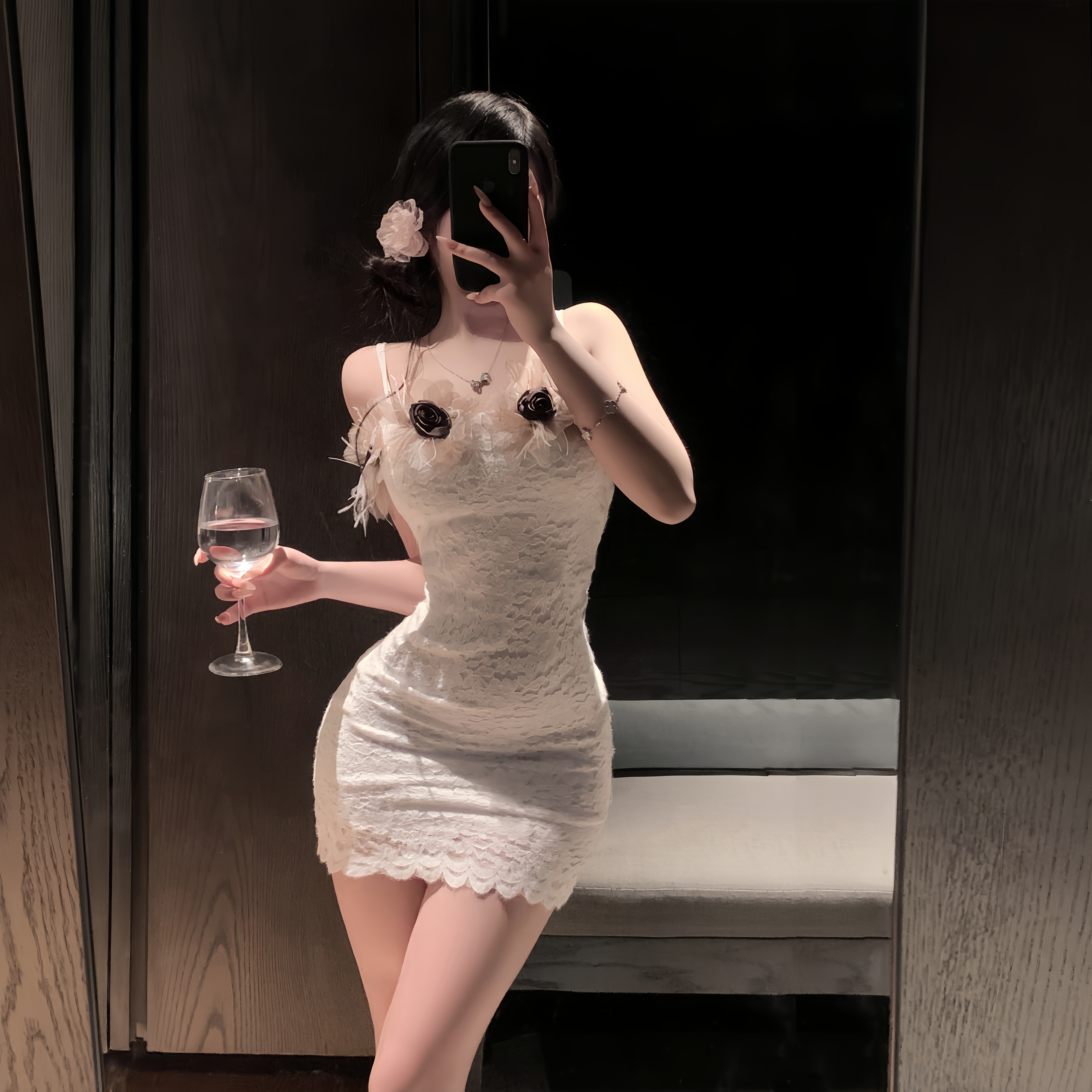 性感包臀吊带短裙女款2025新款