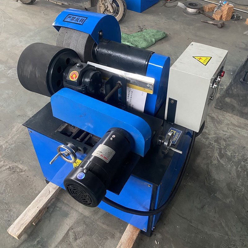 全自动圆管抛光机外圆无心抛光机不锈钢管磨光机小型圆管拉丝镜面