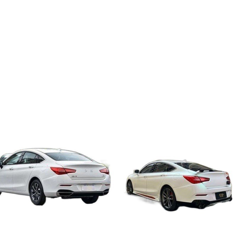 3ly适用于汽车通用尾翼改装三厢通用免打孔海鸥翼跑车尾翼粘贴式