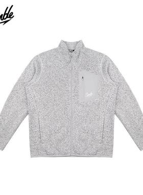 SLAMBLE立领外套男女休闲运动户外保暖拉绒内里上衣春季新款