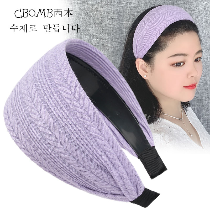 带齿防滑发箍宽边发箍女洗脸遮盖成人遮白发韩版压发网红发夹头饰