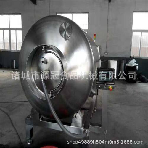 供应肉制品滚揉机调理品猪牛羊肉全自动变频真空滚肉机咸菜腌制机