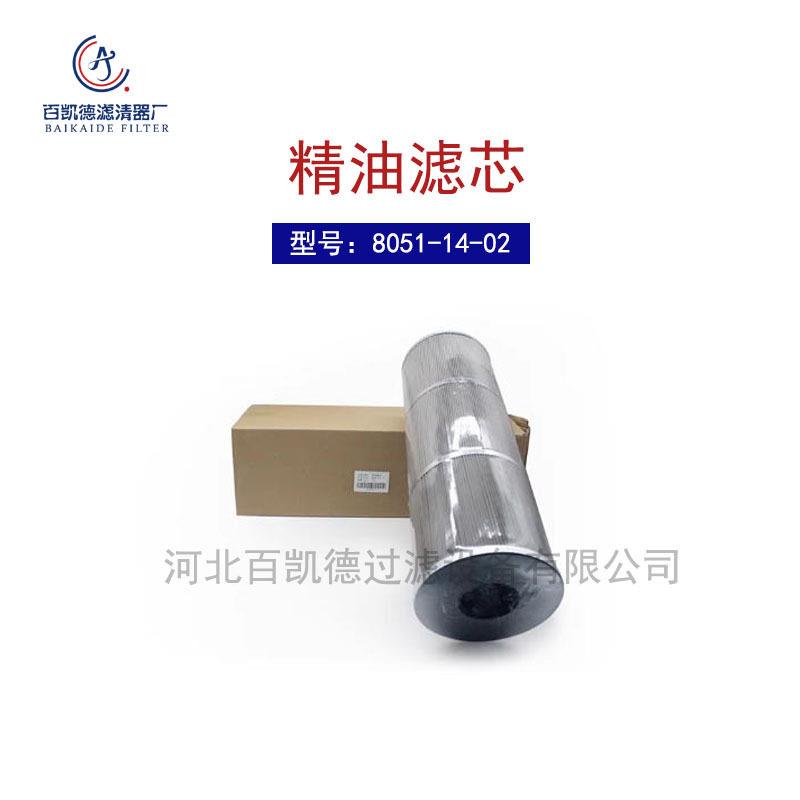 大连冰山LG25螺杆机精油滤芯氨氟制冷油精粗油过滤网8051-14-02