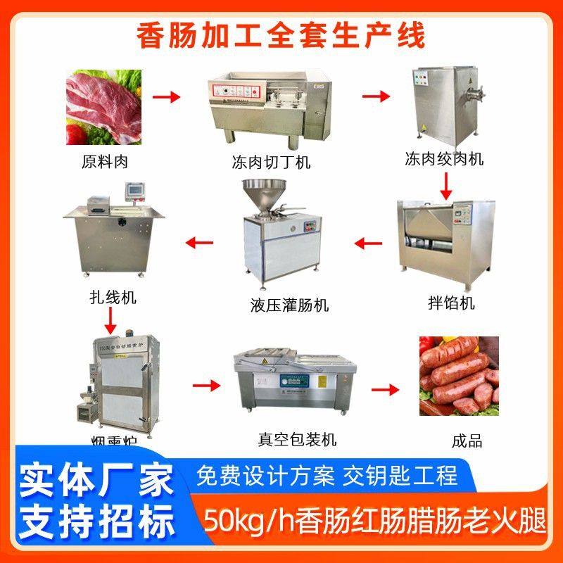 麻辣香肠分段打结机做纯肉肠香肠整套设备鲜肉烤肠肉馅拌馅机器,清洗/食品/商业设备,灌肠机,淘宝优惠券,粉丝福利购,淘宝优惠卷