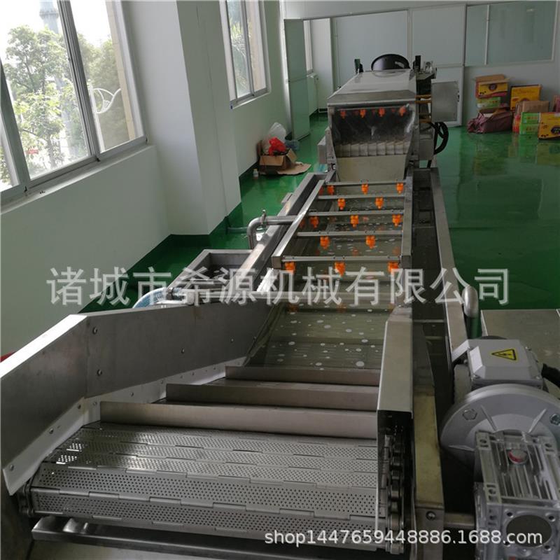 奶白菜枸杞气泡清洗机 秋葵清洗流水线 洗辣椒茄子机器专业厂家