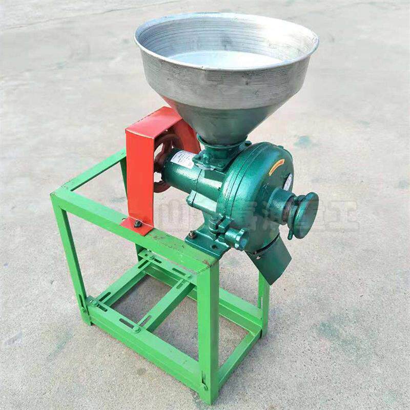 小型家用谷物磨粉机 玉米脱皮制糁机磨面设备 五谷杂粮磨粉机