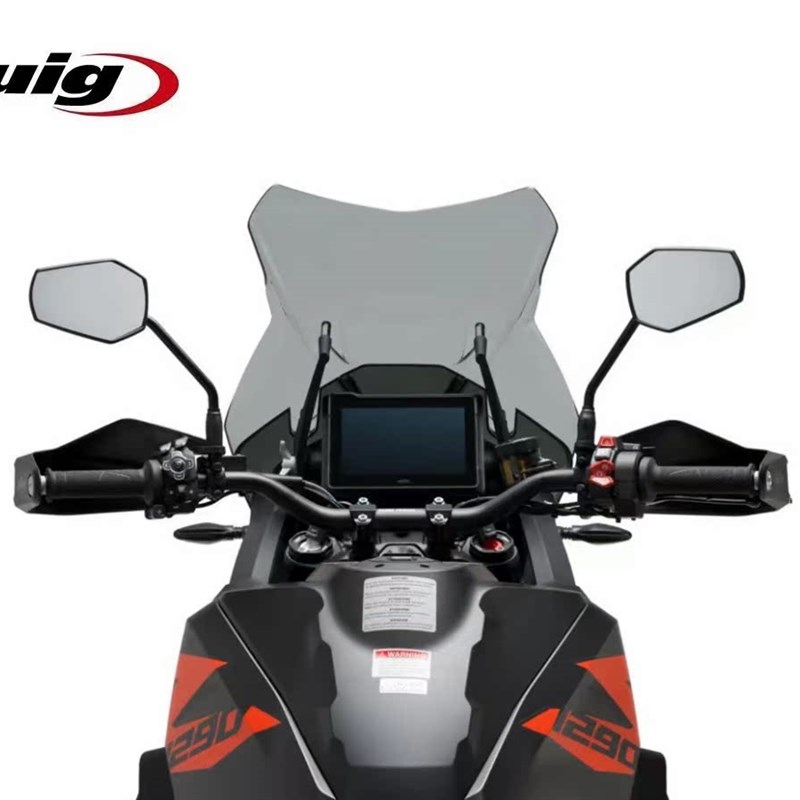 西班牙PUIG 适用KTM1290ADV 加高竞技款 前挡风玻璃镜片改装 风挡