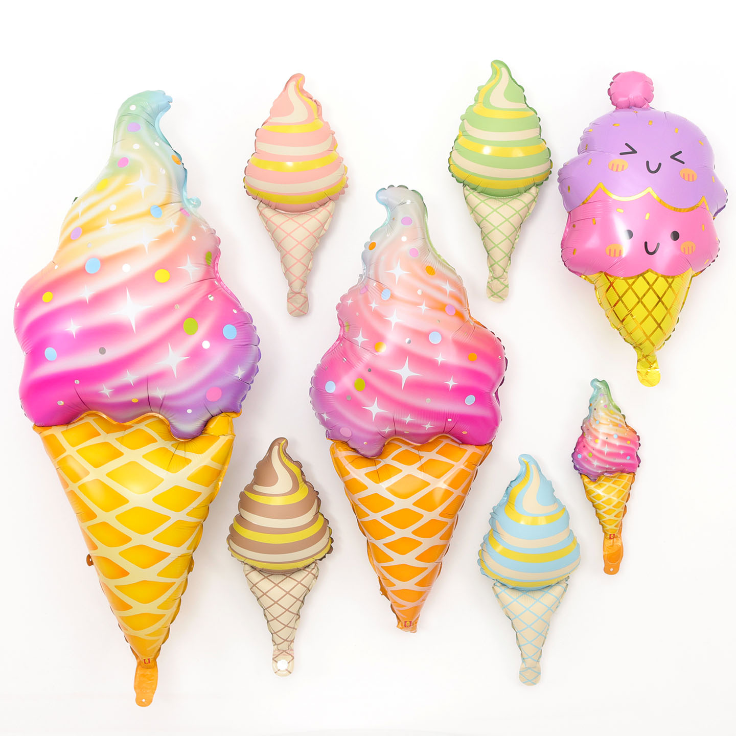 六一儿童节卡通冰淇淋气球儿童幼儿园学校节目舞蹈表演手持道具