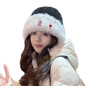 官方直营 Ami fien男女通用毛绒时尚 潮流可调节冬季 护耳帽保暖