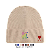 男女通用保暖透气 fien针织帽可调节护耳帽秋冬季 官方直营 Ami