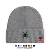 百搭针织帽可调节男女通用 fien毛线帽护耳帽韩版 官方直营 Ami