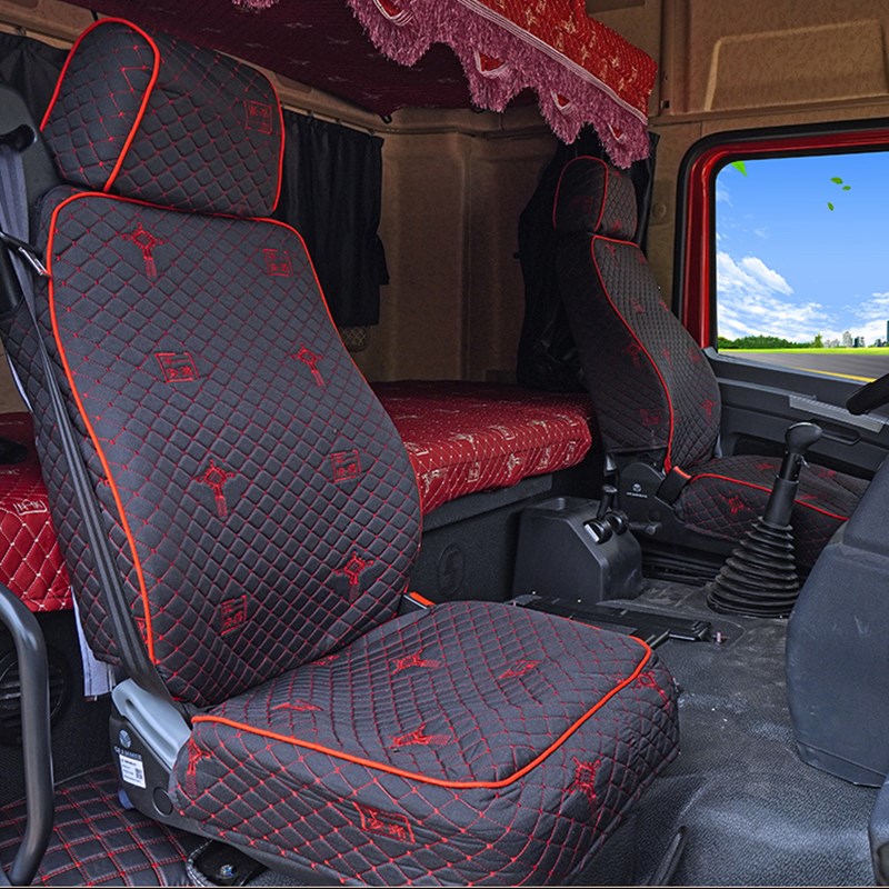陕汽德龙X5000座套新x3000新M3000X6000座套专用坐垫货车用品装饰