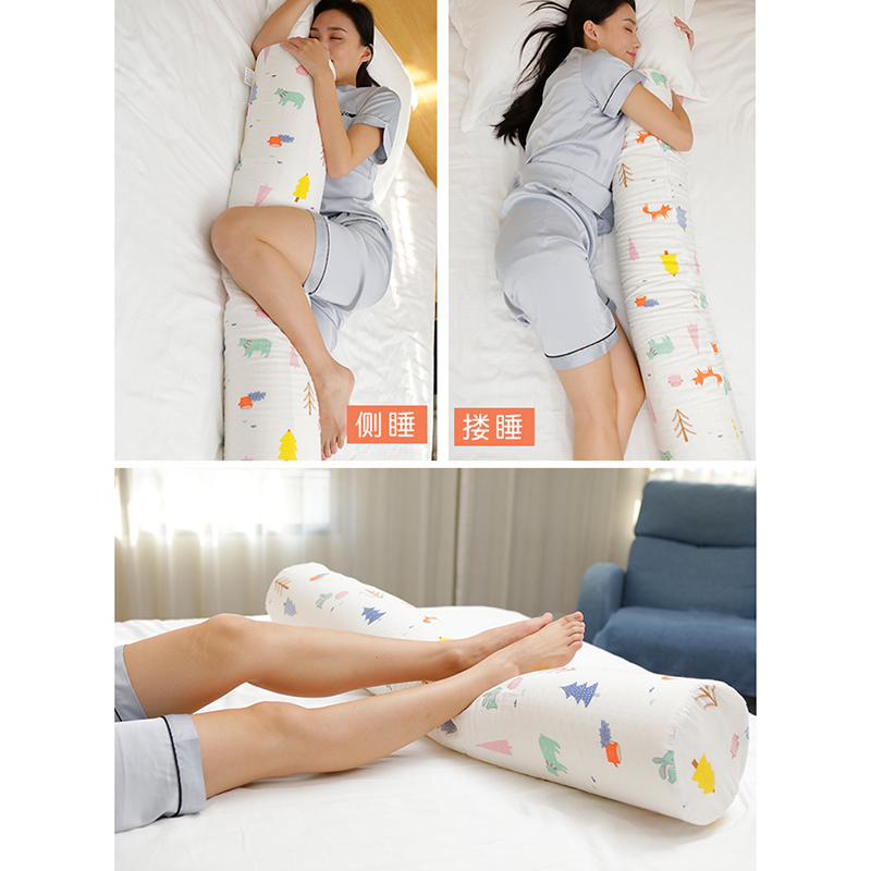 泰国乳胶圆柱长条睡眠抱枕男生款女生睡觉夹腿男朋友抱枕床上靠枕