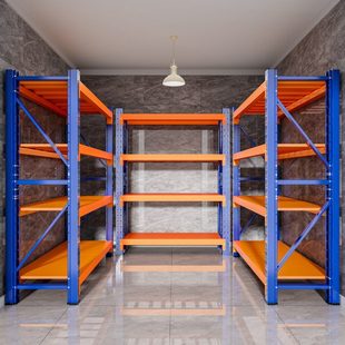 仓储重型货架置物架车库仓库储物间收纳架家用储物超市快递存放架