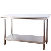 022不锈钢工作台工作桌打荷台打包装 台面操作台 LAUTEE 兰诗