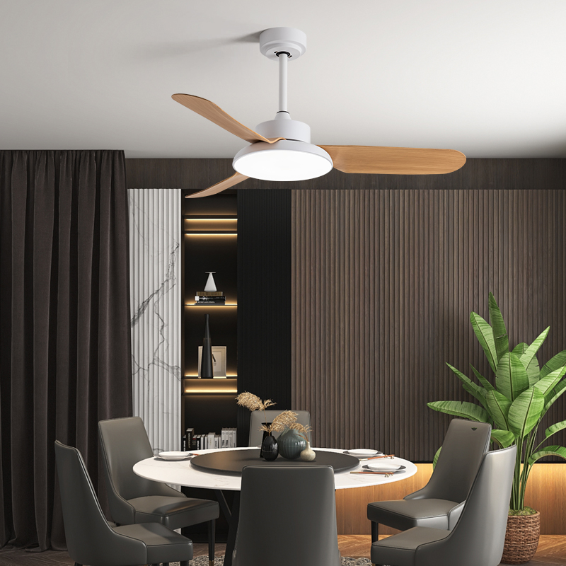 风扇灯吊扇灯卧室餐厅2020年新款北欧房间家用一体也吸顶灯带风扇