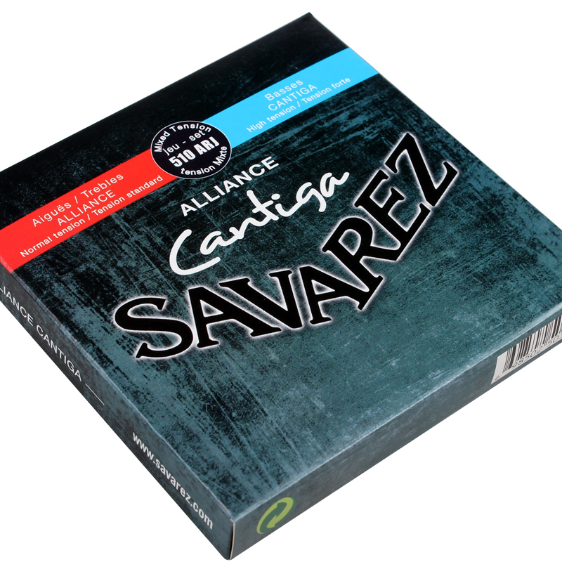 萨瓦列斯古典吉他弦碳纤琴弦Savarez 510ARJ混合张力