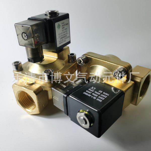 21W4KV250电磁阀21W45KB250疏水阀二通常闭1寸DN25铜体