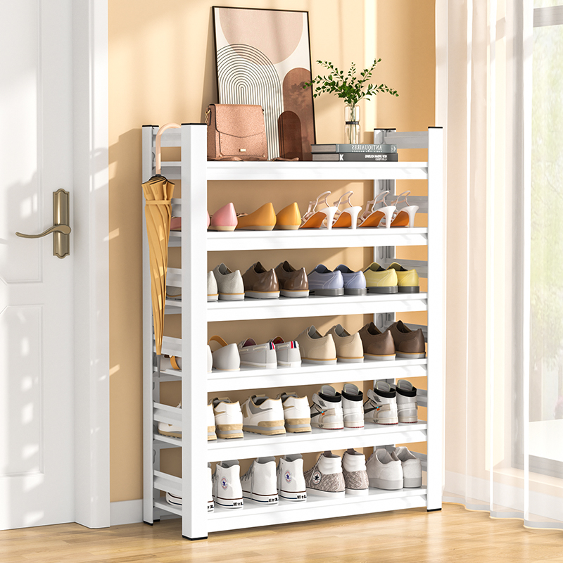 家用室内门口钢制鞋架子简易多层大容量钢架省空间经济型入户鞋柜