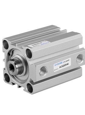 气动超薄气缸ACQi80X25薄型气缸ACQ80X50带磁薄型气缸ACQ80X75-S