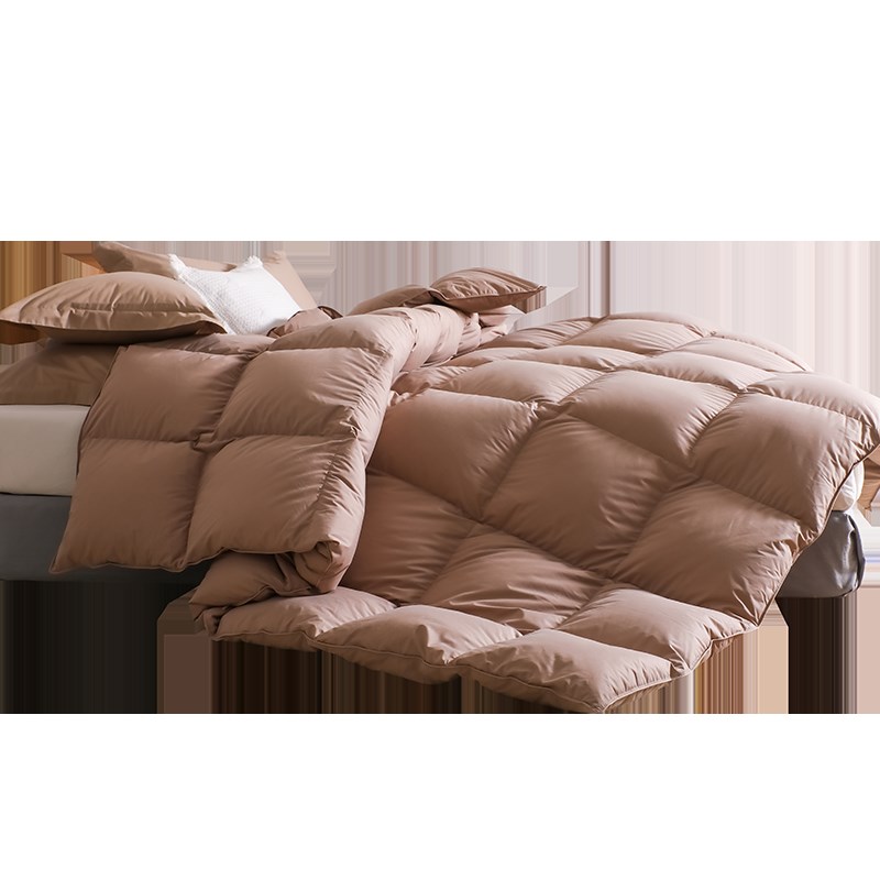 维克多羽绒被90鸭绒被冬季被春秋被单人被芯冬被子母被加厚被子