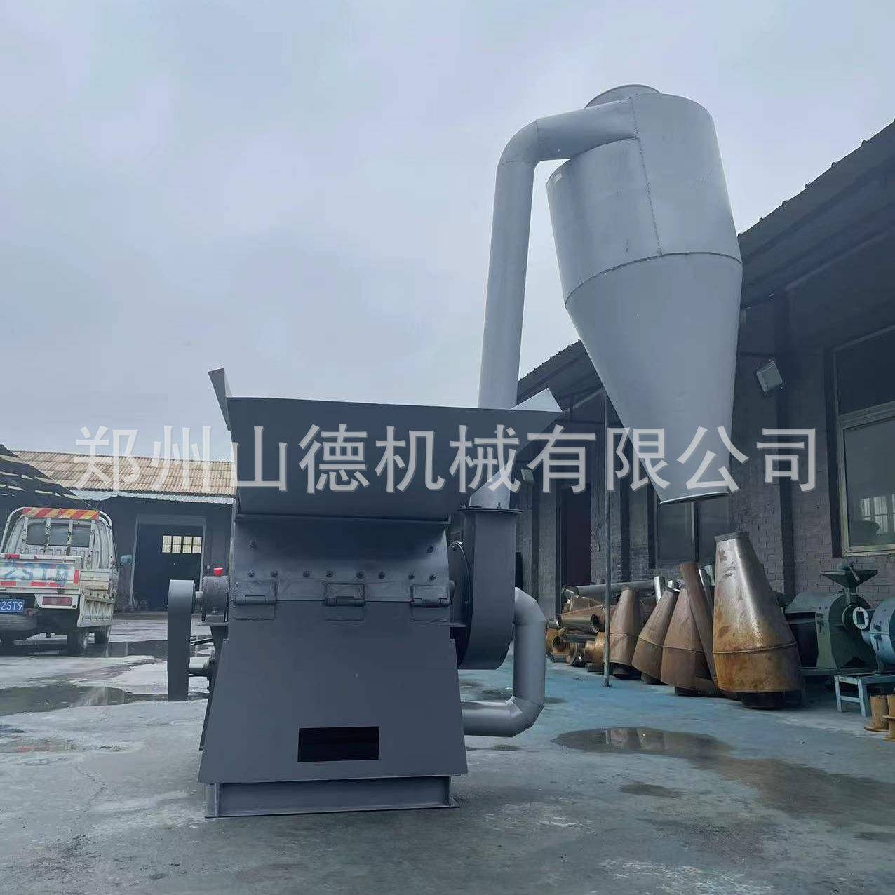 小型生物有机肥设备弄作物秸秆粉碎机木材粉碎机价格树叶破碎机