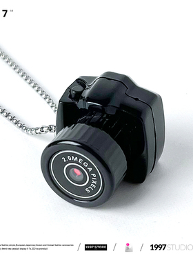 可以拍照的项f链!学生可爱照相机钥匙扣校园生活记录工具挂件礼物