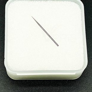 超硬超细钢针钨钢顶针蓝膜扎孔针超尖0.02mm捅孔针特硬钨钢针定制