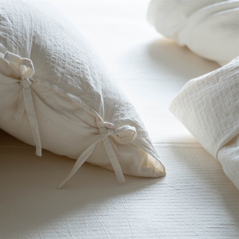 A类日式水洗全棉四件套个性民宿纯白色H酒店被套床单裸睡床上用品