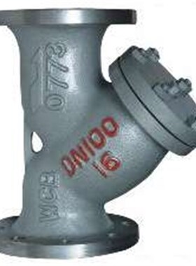 铸钢Y型法兰过滤器k GL41H-16C 铸钢法兰过滤器 管道过滤器