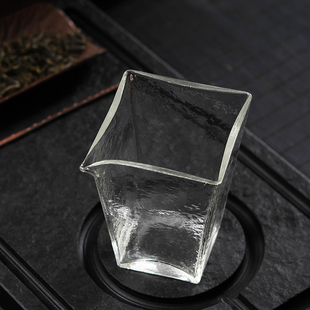 玻璃公道杯功夫茶具匀杯简约加厚耐热泡茶分茶器家用茶海茶道配件