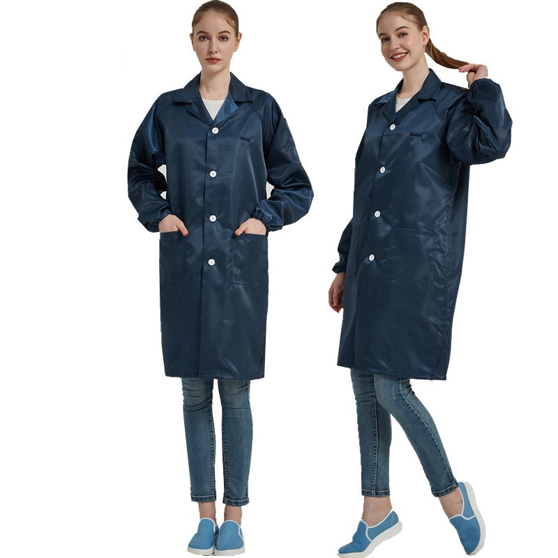 SPWO防静电大褂防尘工作服电子食品无尘衣防尘服无尘服男女防护服