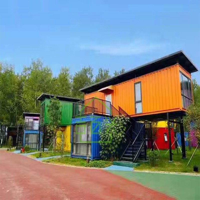 集装箱房箱房创意集装箱房移动房屋集成房屋太空舱民宿图纸设计