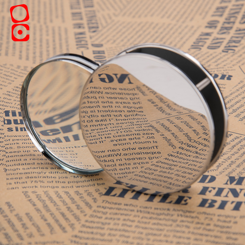 工艺金属折叠手持高清放大镜 1B0倍 儿童学生老人阅读20倍便携